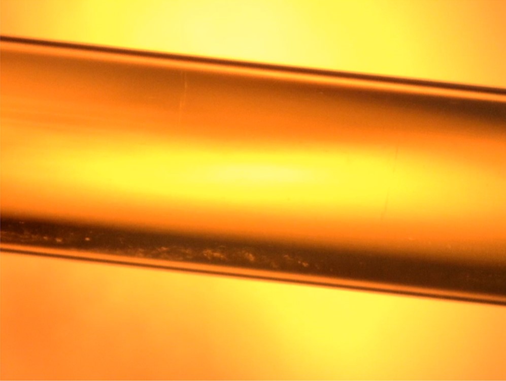 Convection observed in a shaken NMR tube