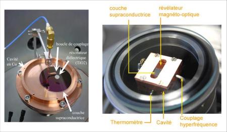 Etude du comportement microonde des supraconducteurs à haute température critique