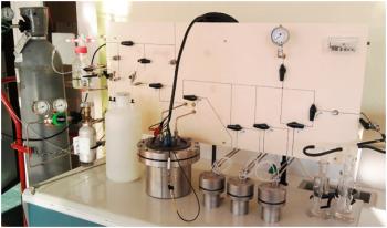 Laboratory re-corrosion experiments using stables isotopes in NIMBE/LAPA