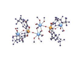 Complexes mixtes d\'ions uranyle et de métaux alcalins avec des homooxacalix[n]arènes (n = 4, 6, 8)