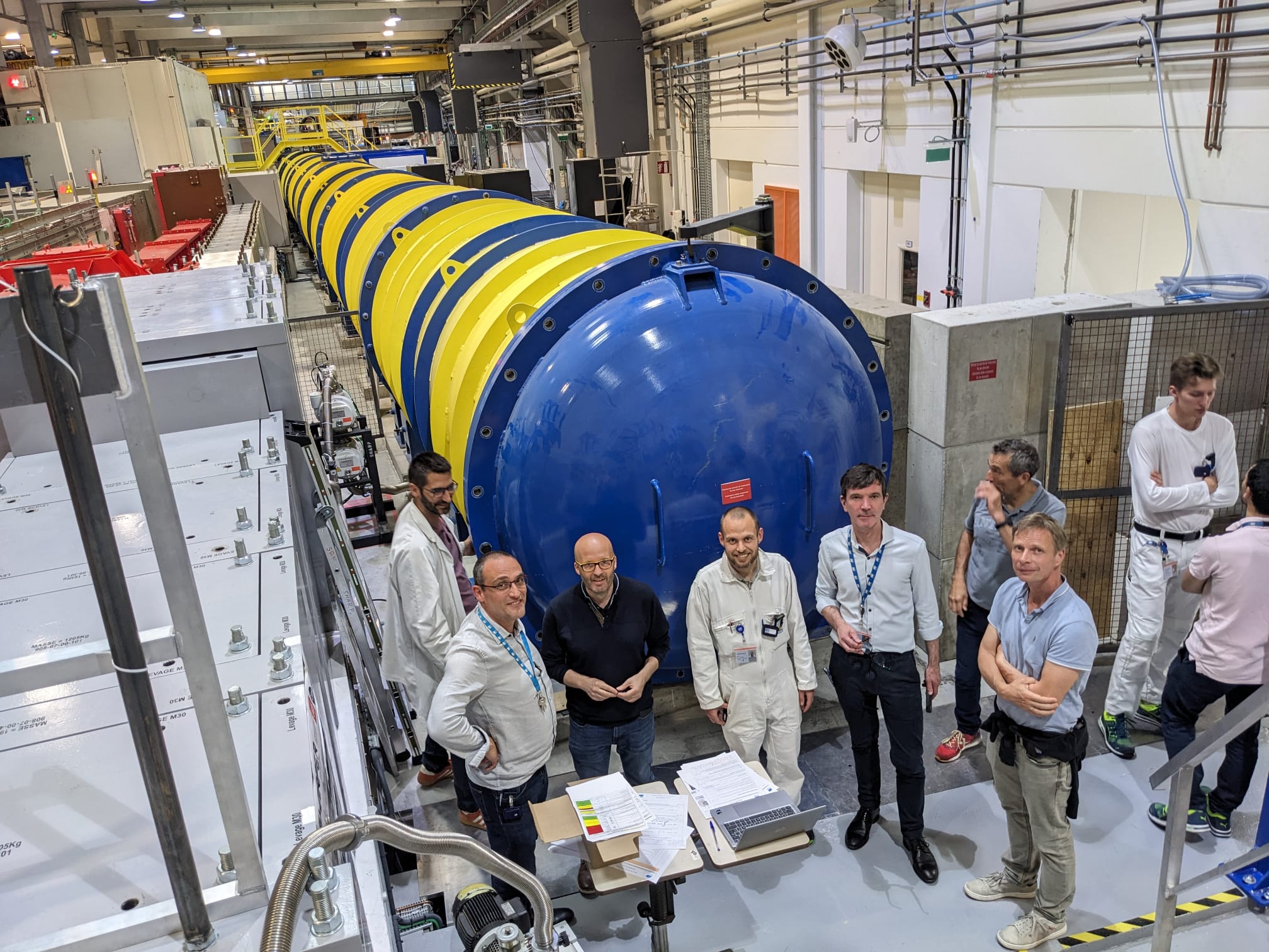  First neutrons on Sharper, a LLB CRG instrument at the ILL