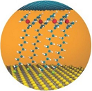 A new graphene based in operando hybrid molecular transistor