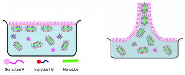 Des films de savon pour construire des nanostructures
