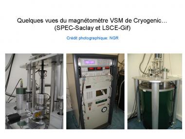 Magnétométrie à échantillon vibrant / Vibrating sample magnetometry