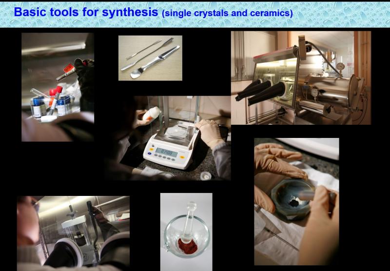 Synthesis and physico-chemical characterization of solid state materials @SPEC/LNO