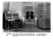 Zone de Texte:  
1er spectromètre varian
