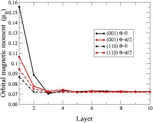 Spin and orbital magnetism in low dimensional transition metal systems / Influence of orbital polarization