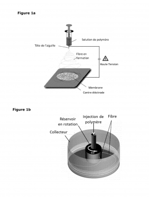 Nanofibres gonflables et insolubles et leur utilisation dans le traitement des effluents essentiellement aqueux