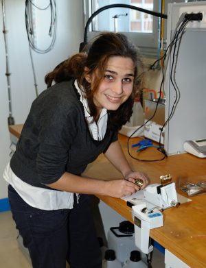 Prix de thèse 2017 du Dept PHOM de l’Université Paris-Saclay à Audrey Bienfait du SPEC