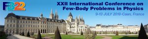 Le CIMAP, l’IRFU et le GANIL s’associent pour accueillir la conférence internationale « Few-Body Problems in Physics -FB22 »