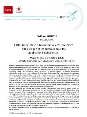 HDR: High-order harmonic generation in gases and crystals for coherent applications