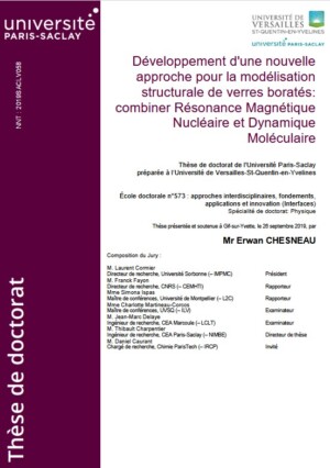 Development of a new approach for the structural modeling of borated glasses: combining Nuclear Magnetic Resonance (NMR) and molecular dynamics