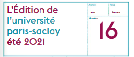 Le LIDYL contribue à un article de L’Edition n° 16 de l’Université Paris-Saclay (été 2021)