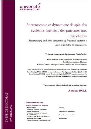 Spectroscopy and spin dynamics of frustrated systems: from pnictides to pyrochlores