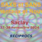 Annonces journées SAXS SANS à Saclay 27-28 novembre au CEA Paris-Saclay