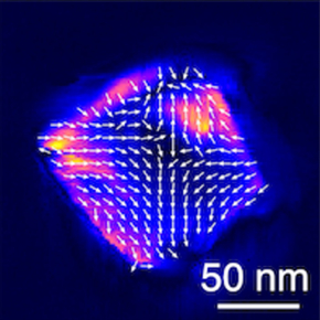 Ferroelectric texture of barium titanate nanocrystals