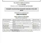 Évolution des molécules aromatiques en phase solide sous irradiation par des ions énergétiques