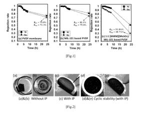 Membrane nanocomposite à film mince à base d’une structure organique métallique encapsulée dans un liquide ionique pour la séparation d’ions métalliques