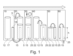 Method for manufacturing a porous monolith by a sol-gel process