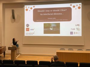 Prix de thèse de la Graduate School of Physics – Université Paris-Saclay à Suzanne Lafon (LPS et LLB)