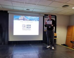 Oral communication award for Cyril Theulier!