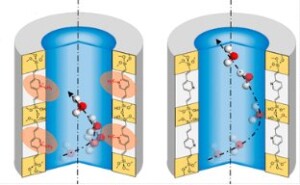 Colossal Effect of Nanopore Surface Ionic Charge on the Dynamics of Confined Water