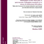 Harmoniques d&rsquo;ordre &eacute;lev&eacute; pour la spectroscopie d&rsquo;absorption transitoire et la mesure de dichro&iuml;smes h&eacute;lico&iuml;daux