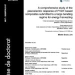&Eacute;tude approfondie de la r&eacute;ponse pi&eacute;zo&eacute;lectrique de composites &agrave; base de PVDF soumis &agrave; un r&eacute;gime de large d&eacute;formation pour la r&eacute;cup&eacute;ration d&rsquo;&eacute;nergie