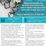 Thèse Rafael MENEZES FERREIRA : Ionisation attoseconde et décohérence électronique dans les niveaux de cœur de molécules en phase gazeuse et dans la couche de valence de l’eau liquide