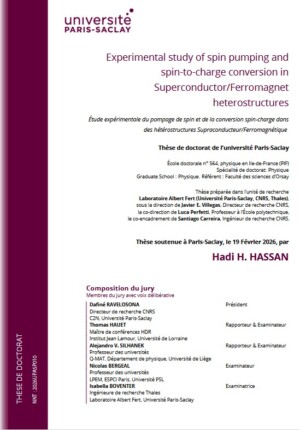 &Eacute;tude exp&eacute;rimentale du pompage de spin et de la conversion spin-charge dans des h&eacute;t&eacute;rostructures supraconducteur/ferromagn&eacute;tique