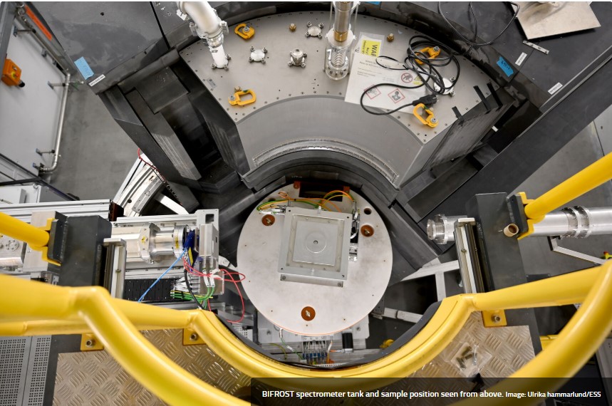 ESS neutron instrument BIFROST ready to receive neutrons | ESS