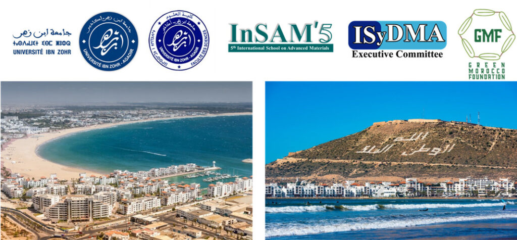 Sur votre agenda&nbsp;: 5th International School on &ldquo;Advanced materials and biomaterials for environmental and health applications&nbsp;&raquo;