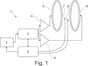 Proc&eacute;d&eacute; de localisation d&rsquo;un ensemble de mesure de champ magn&eacute;tique par un champ magn&eacute;tique variable