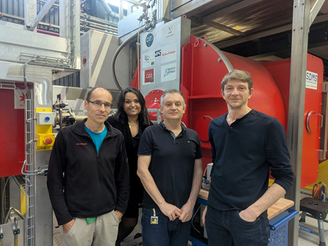 SANS-LLB&nbsp;: un appareil de diffusion des neutrons aux petits angles du LLB au Paul-Scherrer Institut (PSI), en Suisse